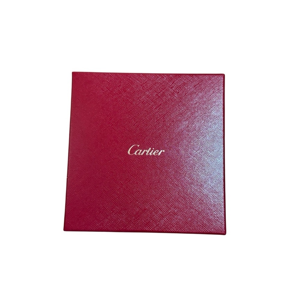 Cartier Red Jewelry Gift Box Watch Bracelet Ring Storage Case